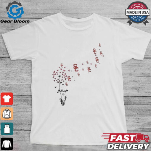 USC Trojans Floral Dandelion Shirt