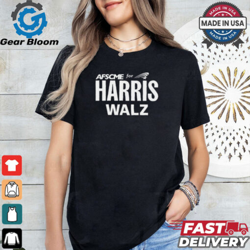 Official Sean Kitchen Afscme for Harris Walz 2024 t shirt