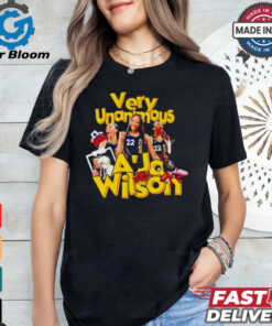 Very Unanimous A’Ja Wilson MVP Basketball Star shirt