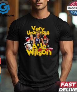 Very Unanimous A’Ja Wilson MVP Basketball Star shirt