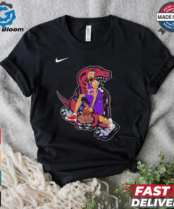 Vince Carter Dunk Toronto Raptors Nike logo shirt