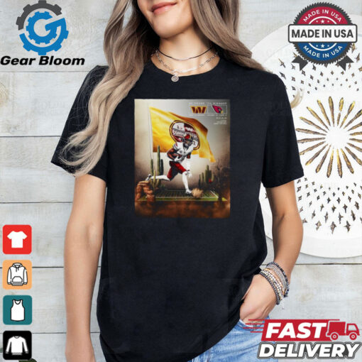 Washington Commanders vs. Cardinals 2024 NFL Week 4 Matchup T Shirt