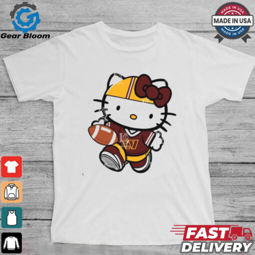 Washington Football Team Cute Hello Kitty Football 9 shirt