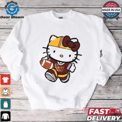 Washington Football Team Cute Hello Kitty Football 9 shirt