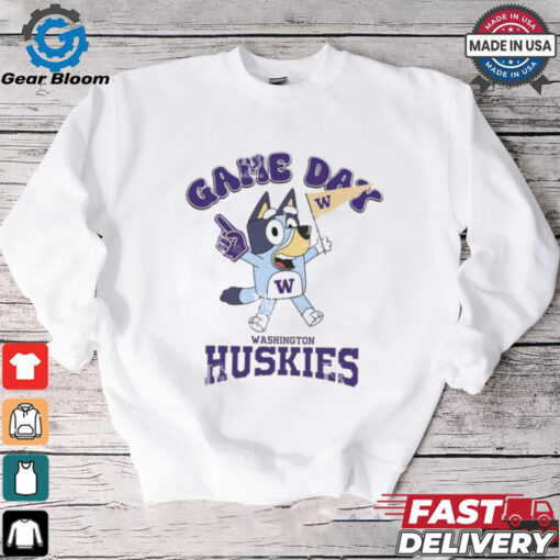 Washington Huskies Bluey Game Day shirt