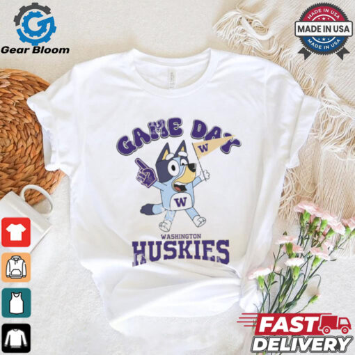 Washington Huskies Bluey Game Day shirt