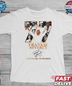 We Are One In Loving Memory Of Frankie Beverly 1946 2024 Thank You For The Memories Shirt