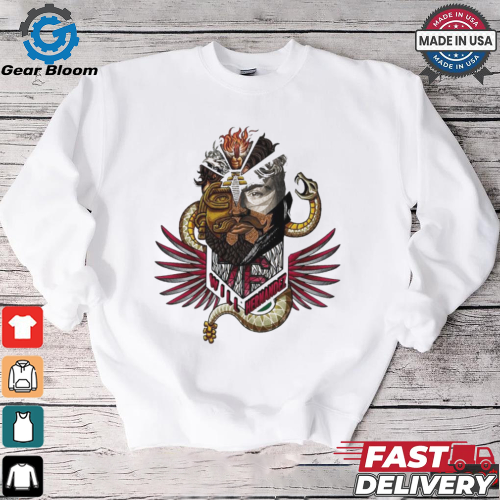 Will Hernandez Arizona Cardinals Herencia Latina Shirt Will Hernandez Arizona Cardinals Herencia Latina Shirt
