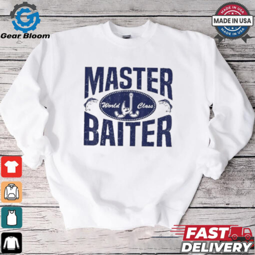 World Class Master Baiter Fishing Bait T Shirt