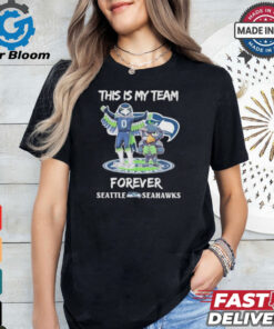 Official Seattle Seahawks Mascot This Is My Team Forever Shirt