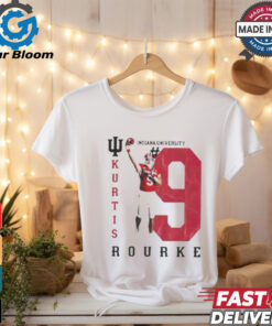 Indiana Hoosiers Football #9 Kurtis Rourke shirt