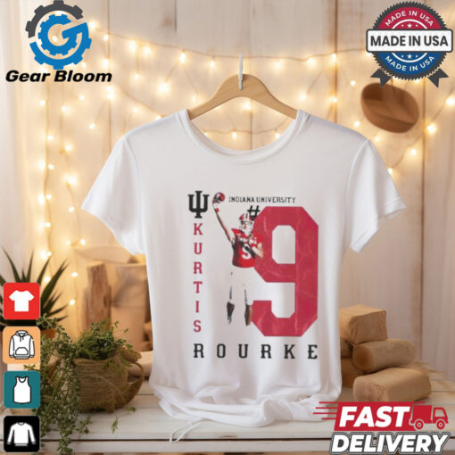 Indiana Hoosiers Football #9 Kurtis Rourke shirt