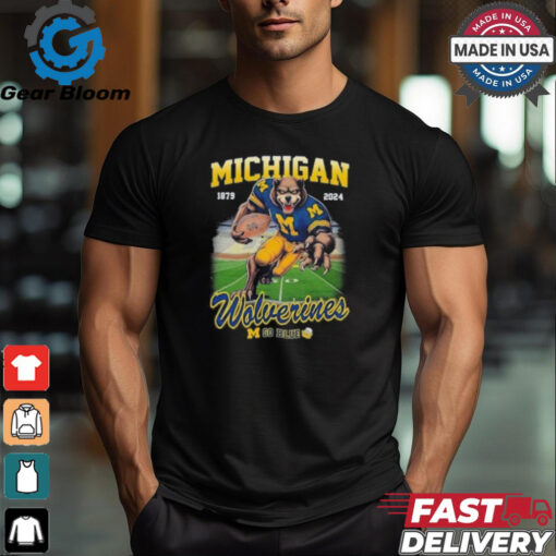 Michigan Wolverines Mascot 1879 2024 Go Blue Shirt