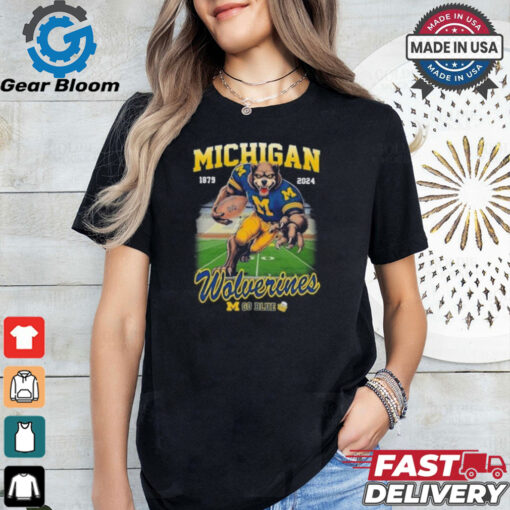 Michigan Wolverines Mascot 1879 2024 Go Blue Shirt