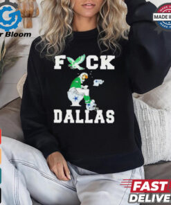 Philadelphia Eagle shit on Dallas Cowboys helmet toilet shirt