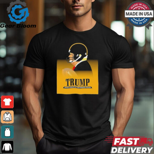 Official Pittsburgh Steelers Donald Trump 2024 Iron Steel T Shirt