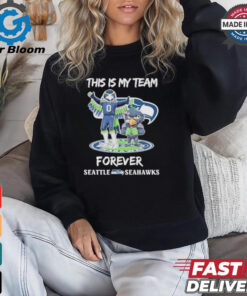 Official Seattle Seahawks Mascot This Is My Team Forever Shirt