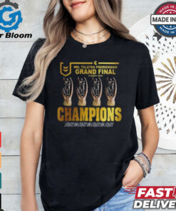 Official Penrith Panthers NRL Grand Finals Champions 4 Peat Back To Back To Back To Back T shirt0