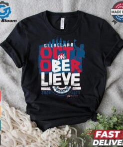 2024 Cleveland Guardians Baseball We Believe October ALCS t shirt