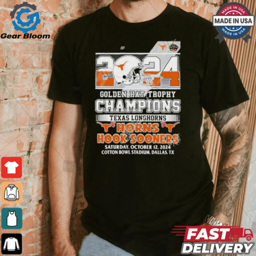 2024 Golden Hat Trophy Champions Texas Longhorns T Shirt