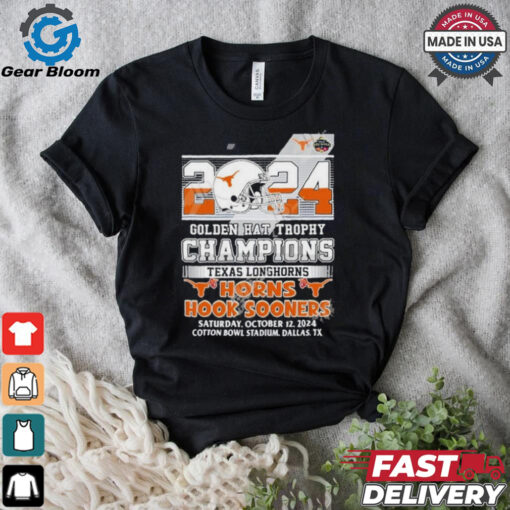 2024 Golden Hat Trophy Champions Texas Longhorns T Shirt