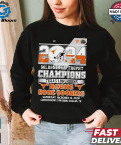 2024 Golden Hat Trophy Champions Texas Longhorns T Shirt