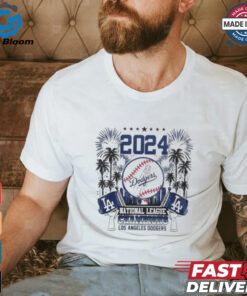 2024 National League Champions Los Angeles Dodgers Custom Name And Number Shirt