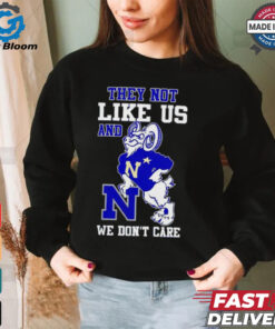 2024 Navy Midshipmen they not like us and we don’t care mascot shirt