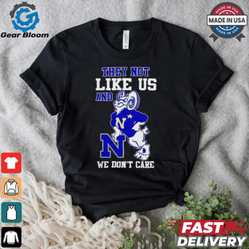 2024 Navy Midshipmen they not like us and we don’t care mascot shirt