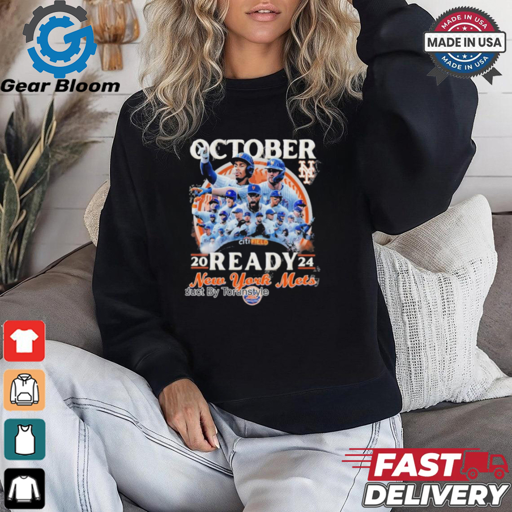 2024 October Ready New York Mets T Shirt 2024 October Ready New York Mets T Shirt