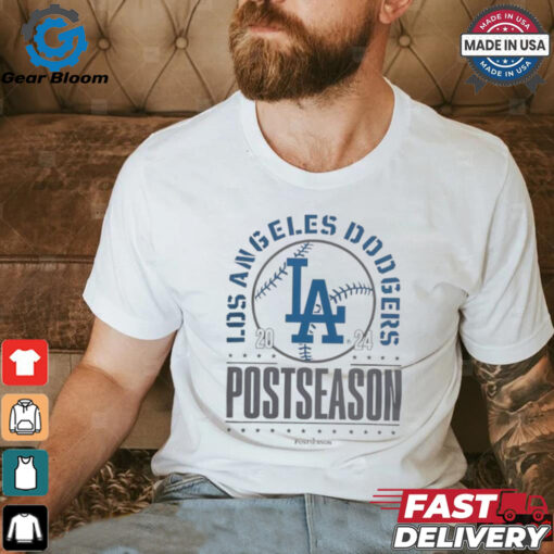 2024 Playoffs MLB Postseason Los Angeles Dodgers logo shirt