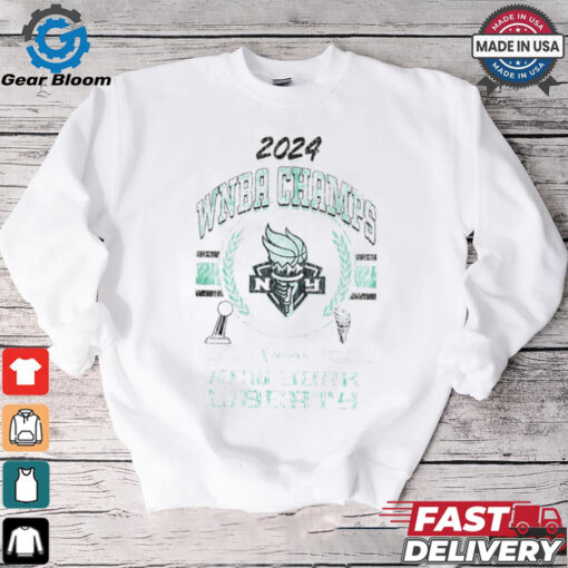 2024 WNBA Finals Champions New York Liberty shirt