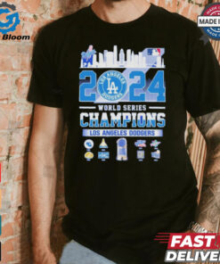 2024 World Series Champions Los Angeles Dodgers 1955 1959 1963 1985 1981 1988 2020 2024 Shirt