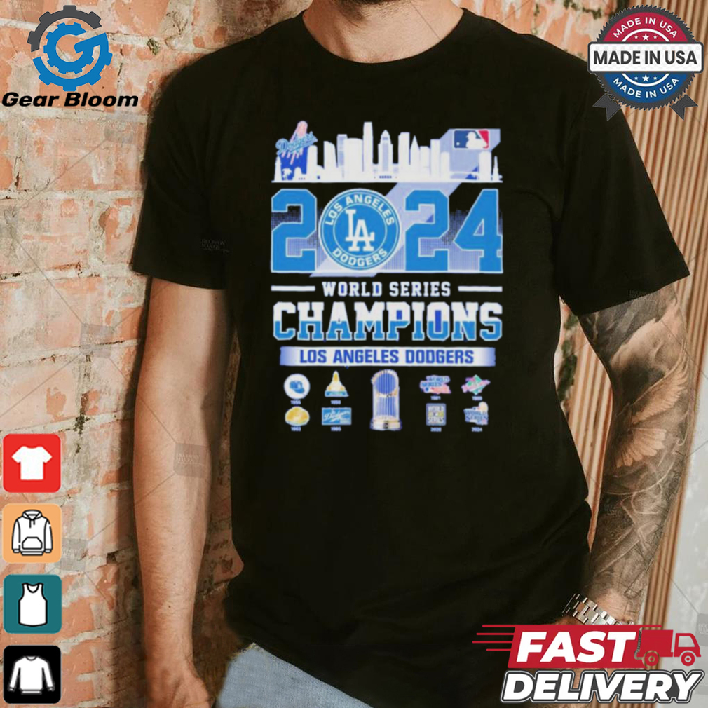 2024 World Series Champions Los Angeles Dodgers 1955 1959 1963 1985 1981 1988 2020 2024 Shirt 2024 World Series Champions Los Angeles Dodgers 1955 1959 1963 1985 1981 1988 2020 2024 Shirt