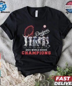 2024 World Series Champions Los Angeles Dodgers Signature Unisex T Shirt