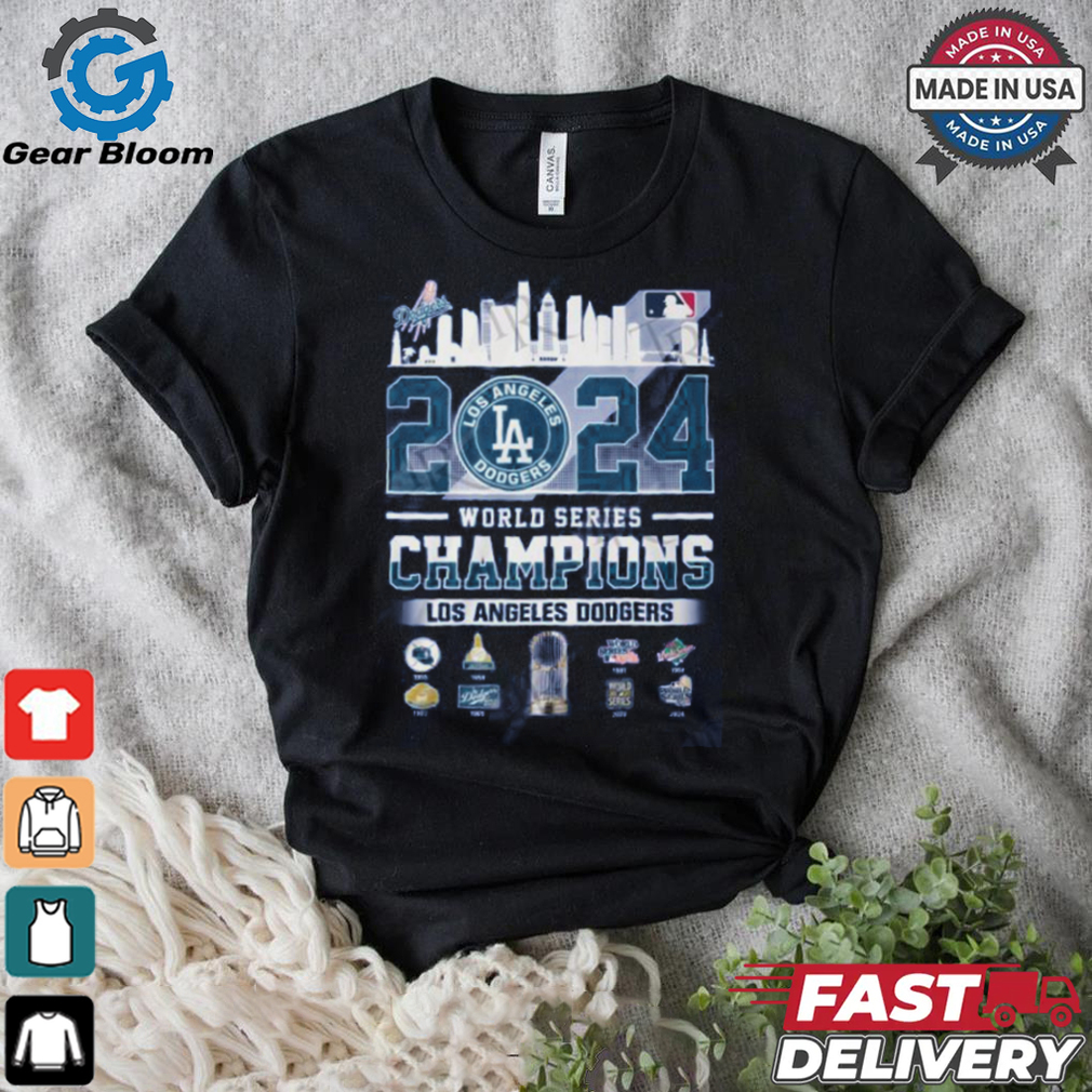 2024 World Series Champions MLB Los Angeles Dodgers T Shirt 2024 World Series Champions MLB Los Angeles Dodgers T Shirt