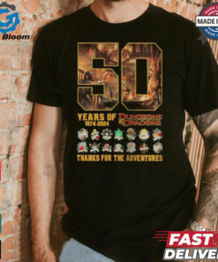 50 Years Of Dungeons And Dragons 1974 2024 Thanks For The Memories Signatures Shirt