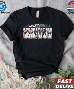 700 Goal Assist Club in NHL History Howe, Esposito, Dionne, Gretzky, Jagr, Ovechkin t shirt