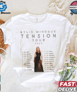 Kylie Minogue Tension Tour 2025 Hoodie T Shirt