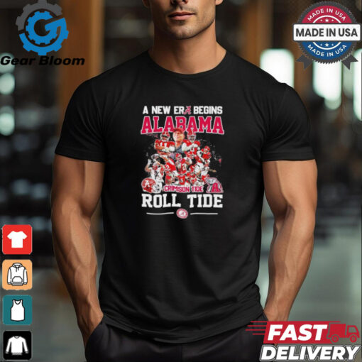 A New Era Begins Alabama Roll Tide Beat Georgia 2024 Shirt