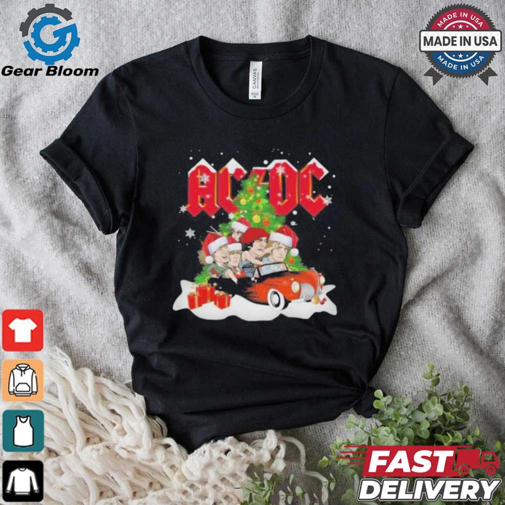 AC DC High Voltage Rock Band Celebrating Christmas 2024 T Shirt AC DC High Voltage Rock Band Celebrating Christmas 2024 T Shirt