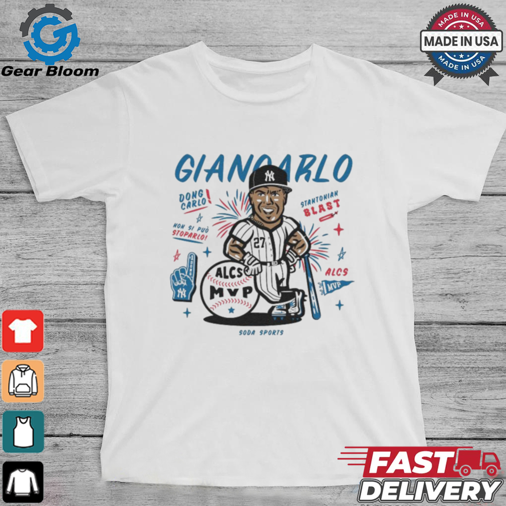 ALCS MVP Giancarlo Stanton Legacy New York Yankees MLB 2024 Dong Carlo t shirt ALCS MVP Giancarlo Stanton Legacy New York Yankees MLB 2024 Dong Carlo t shirt