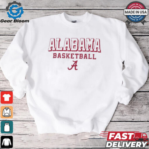 Alabama Champion Wordmark Basketball Logo T Shirt