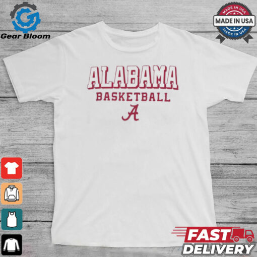 Alabama Champion Wordmark Basketball Logo T Shirt