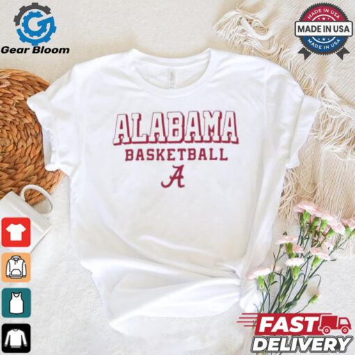 Alabama Champion Wordmark Basketball Logo T Shirt