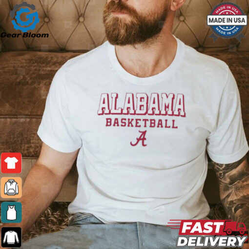 Alabama Champion Wordmark Basketball Logo T Shirt