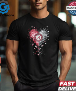 Alabama Crimson Tide Crystal Heart Shirt