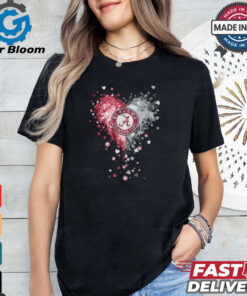 Alabama Crimson Tide Crystal Heart Shirt