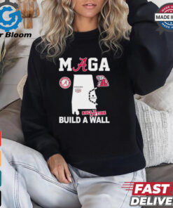 Alabama Crimson Tide MAGA Build A Wall Beat Georgia Shirt