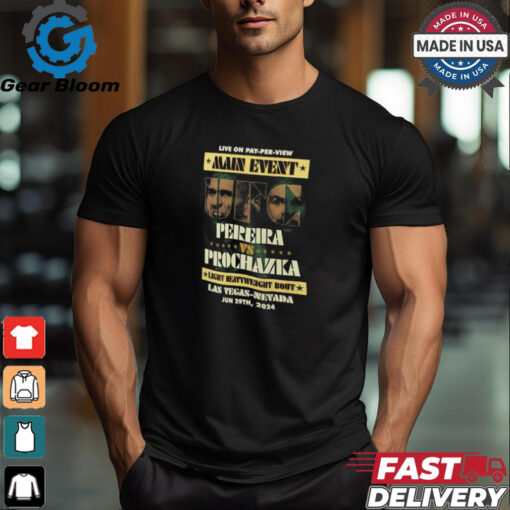 Alex Pereira vs. Jiri Prochazka T Shirt